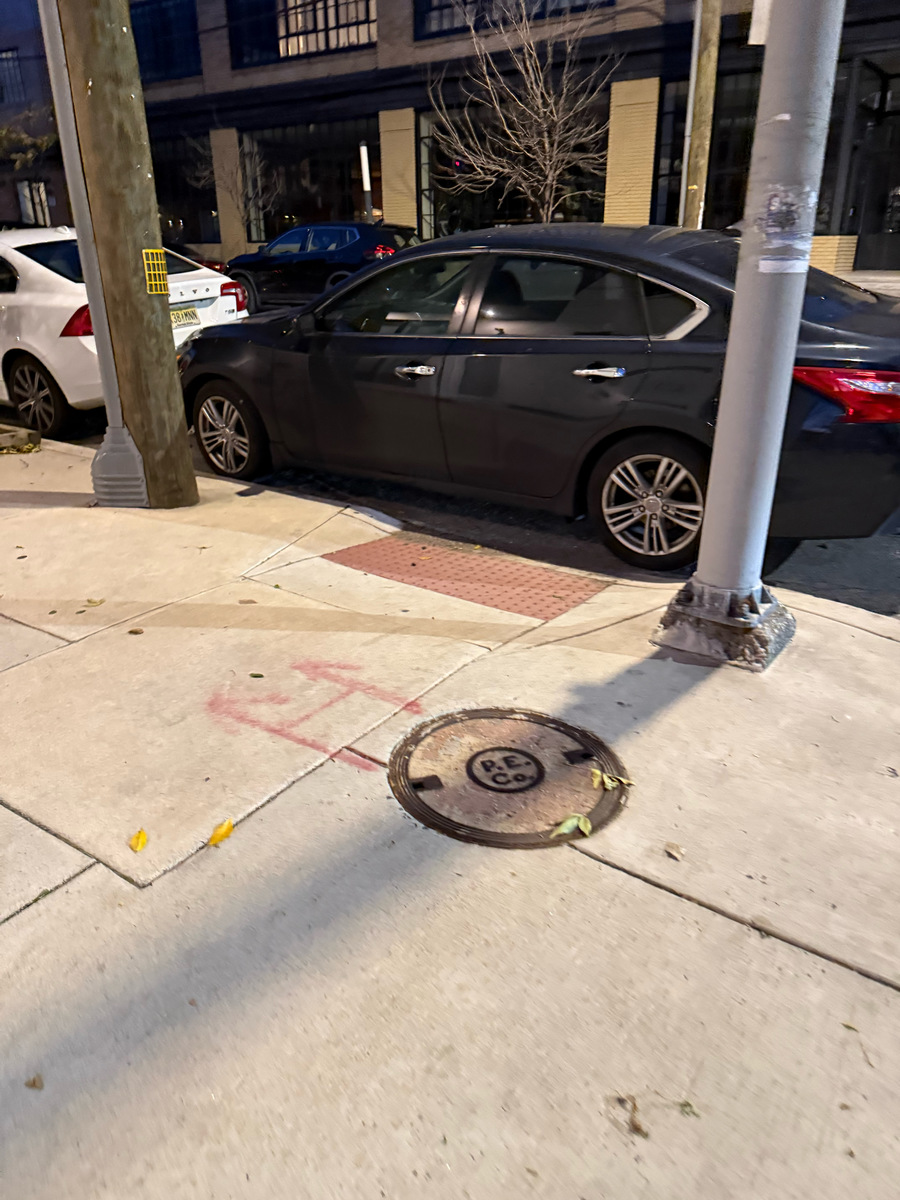 Photographic documentation of the work as submitted to the city's 311 record.