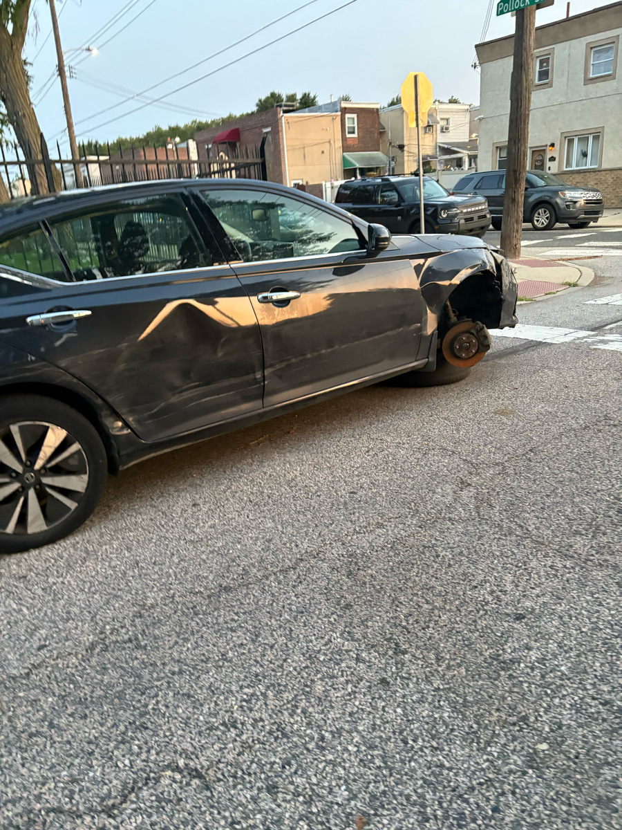 Photographic documentation of the work as submitted to the city's 311 record.
