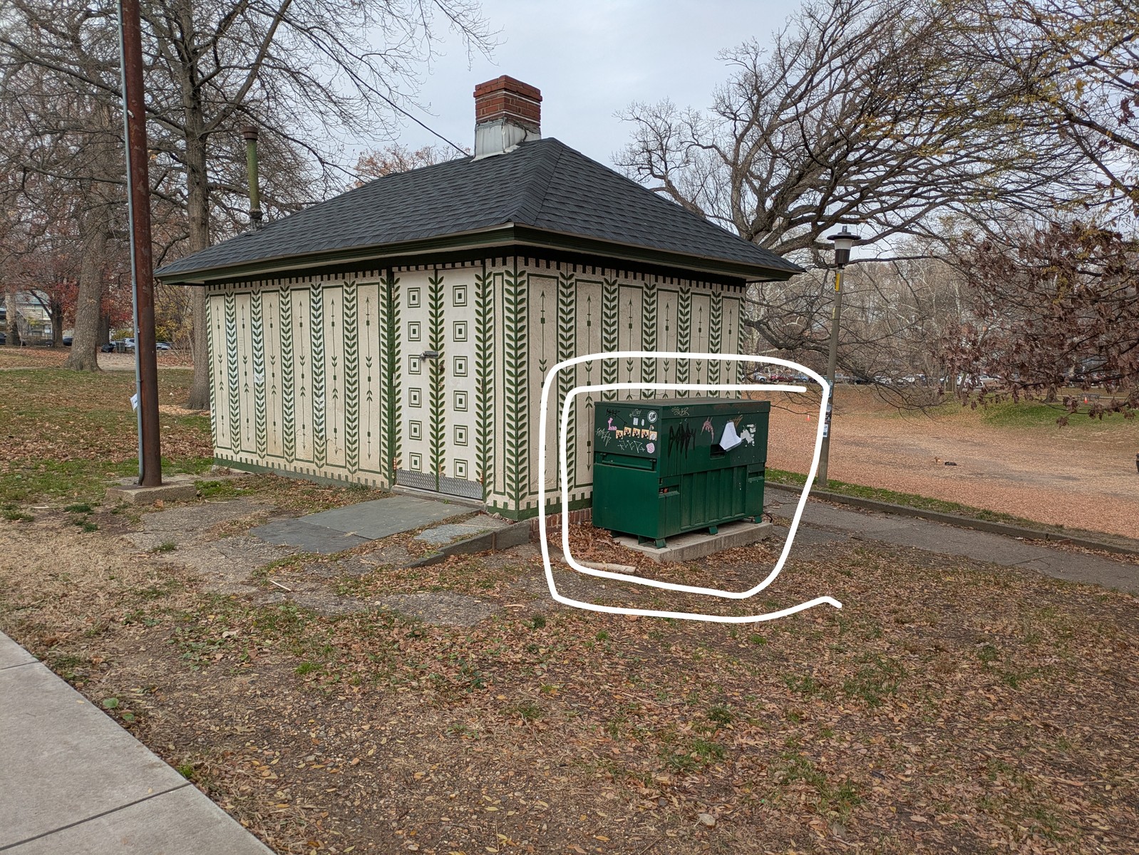 Photographic documentation of the work as submitted to the city's 311 record.