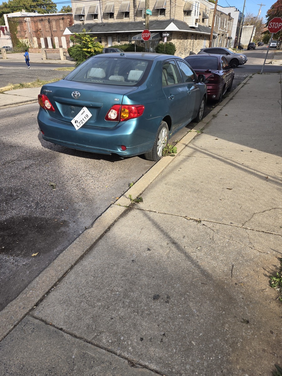 Photographic documentation of the work as submitted to the city's 311 record.