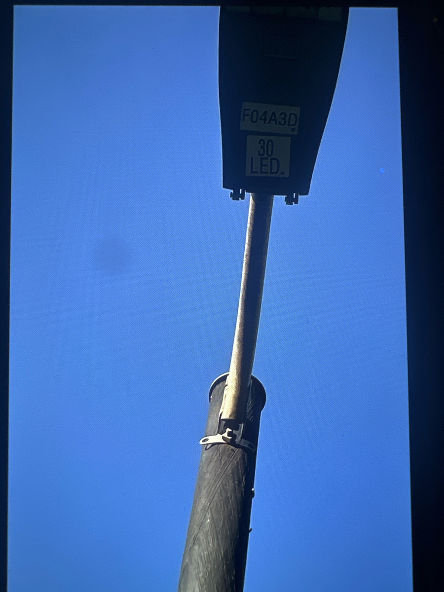 Photographic documentation of the work as submitted to the city's 311 record.