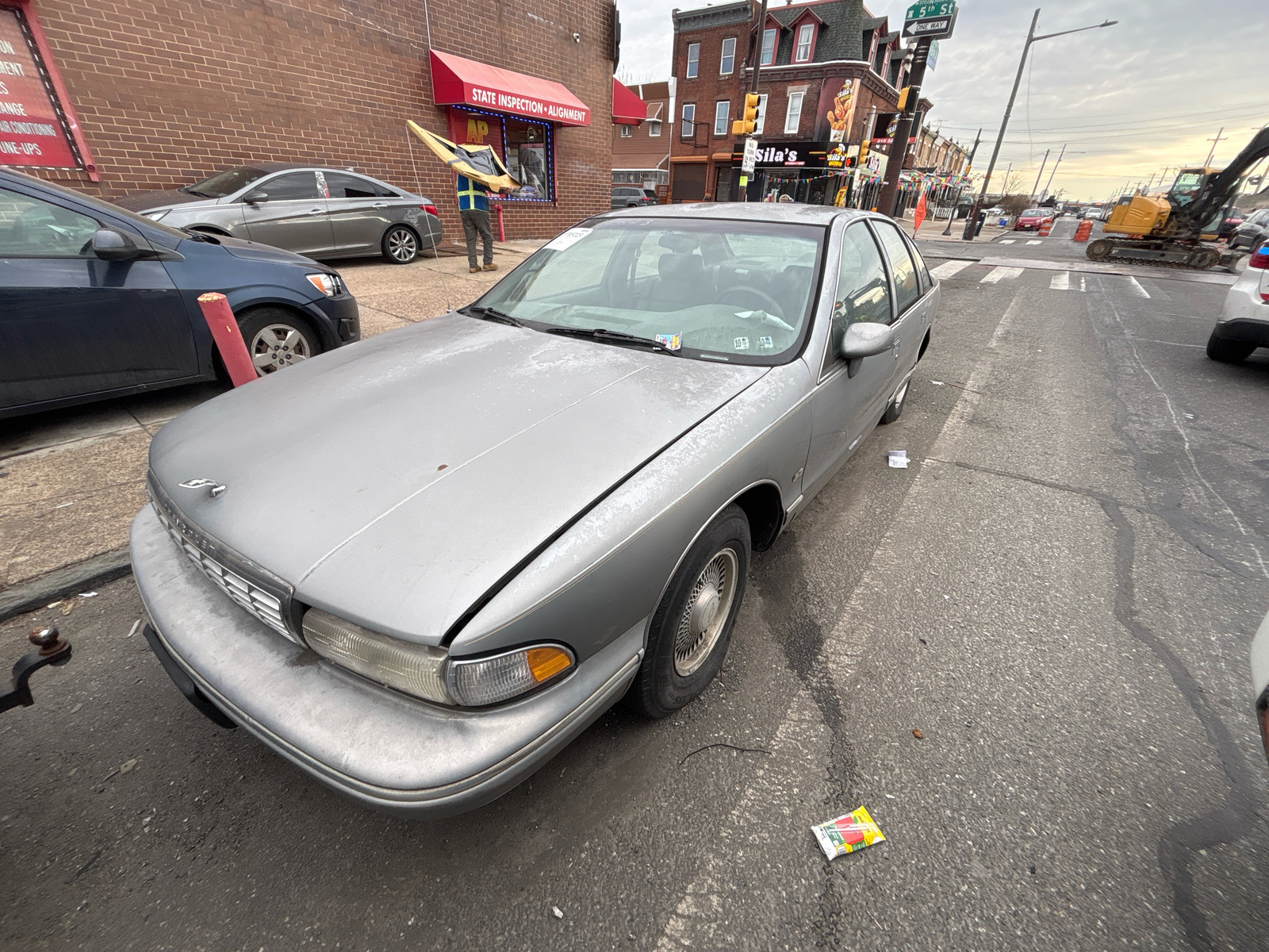 Photographic documentation of the work as submitted to the city's 311 record.