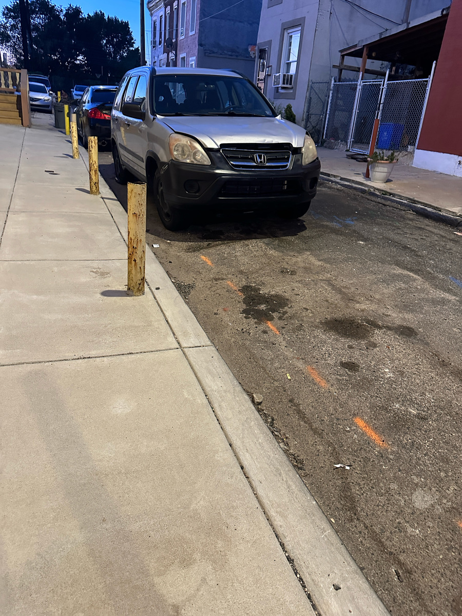 Photographic documentation of the work as submitted to the city's 311 record.