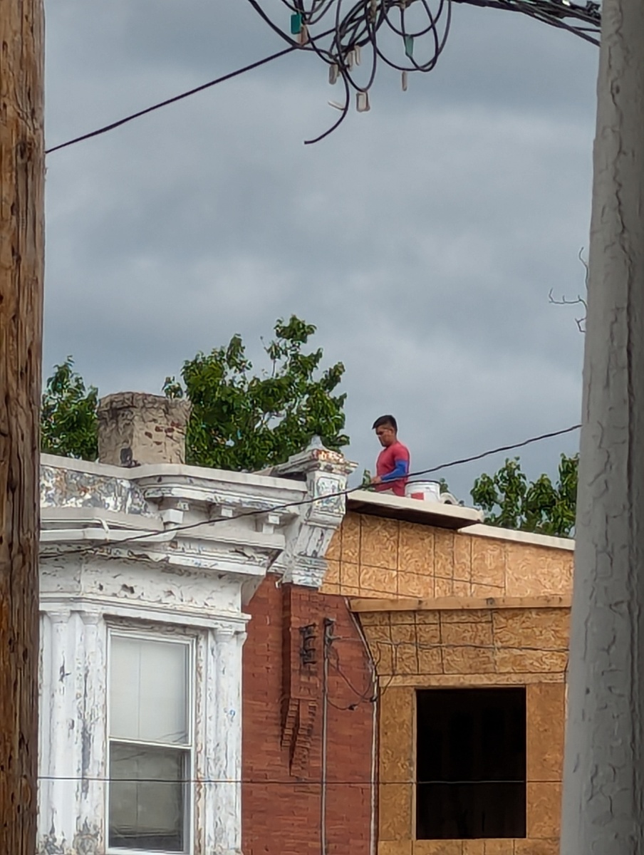Photographic documentation of the work as submitted to the city's 311 record.