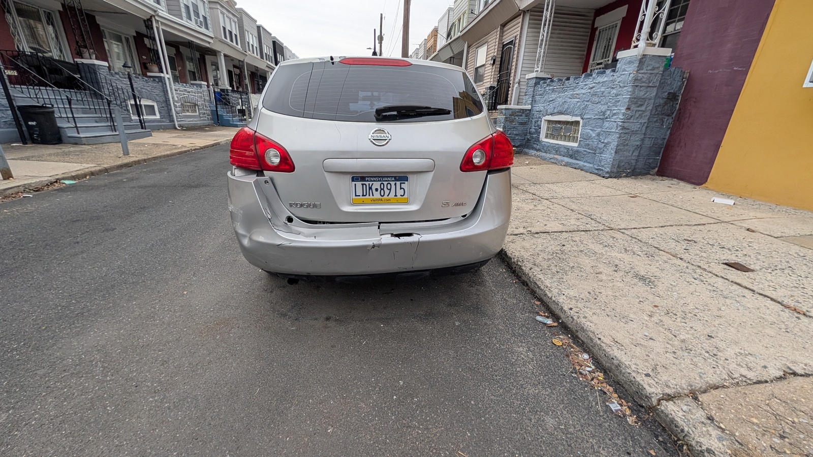 Photographic documentation of the work as submitted to the city's 311 record.