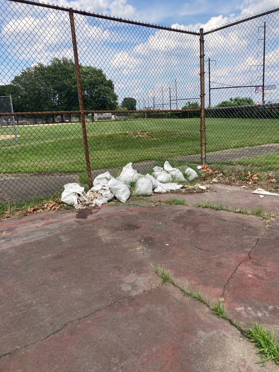 Photographic documentation of the work as submitted to the city's 311 record.