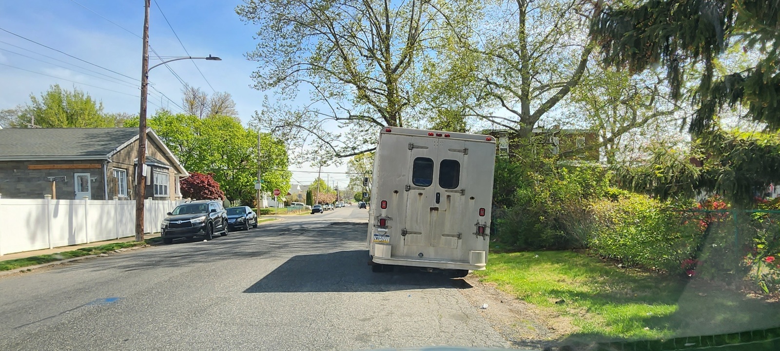 Photographic documentation of the work as submitted to the city's 311 record.