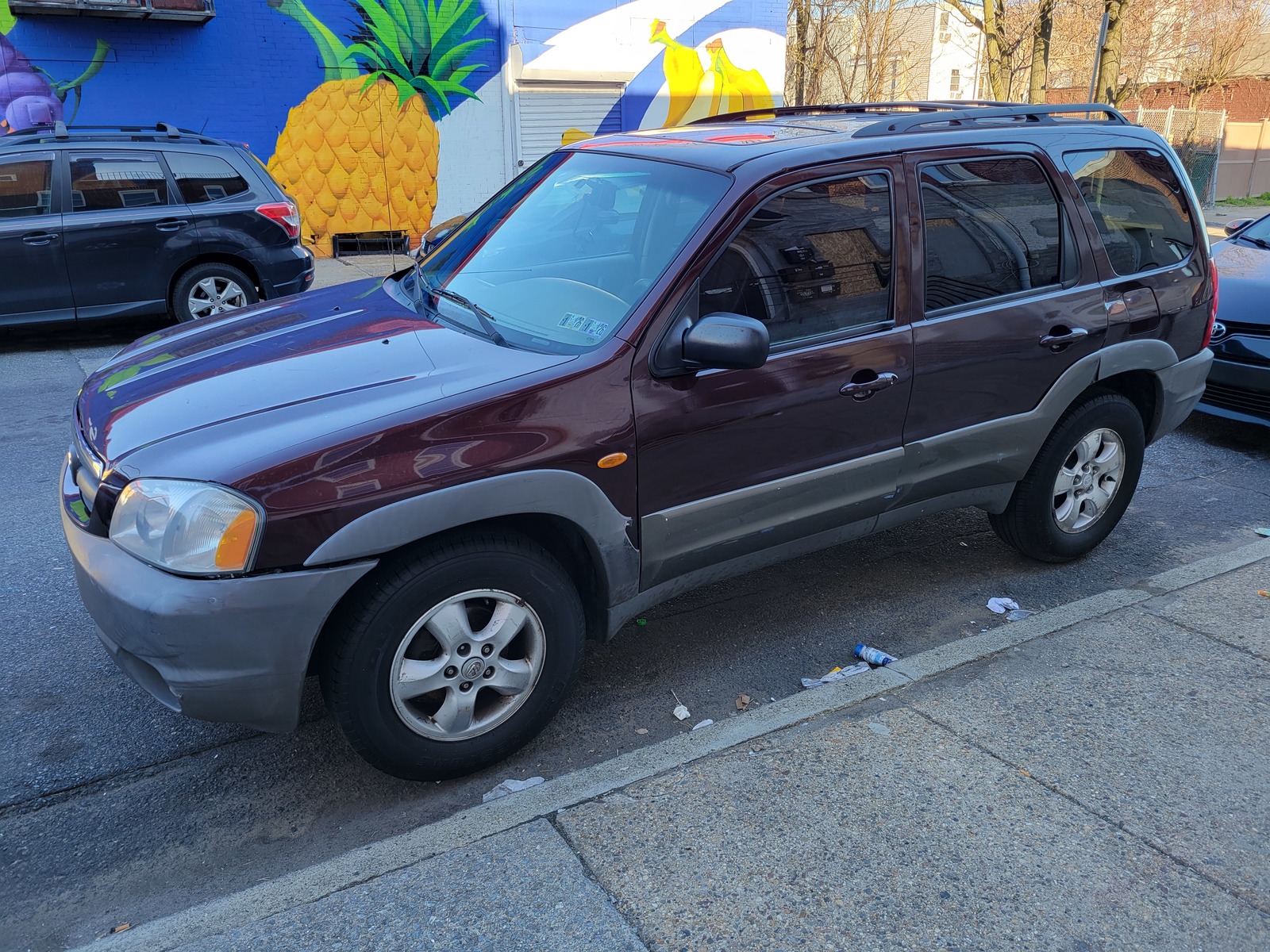 Photographic documentation of the work as submitted to the city's 311 record.