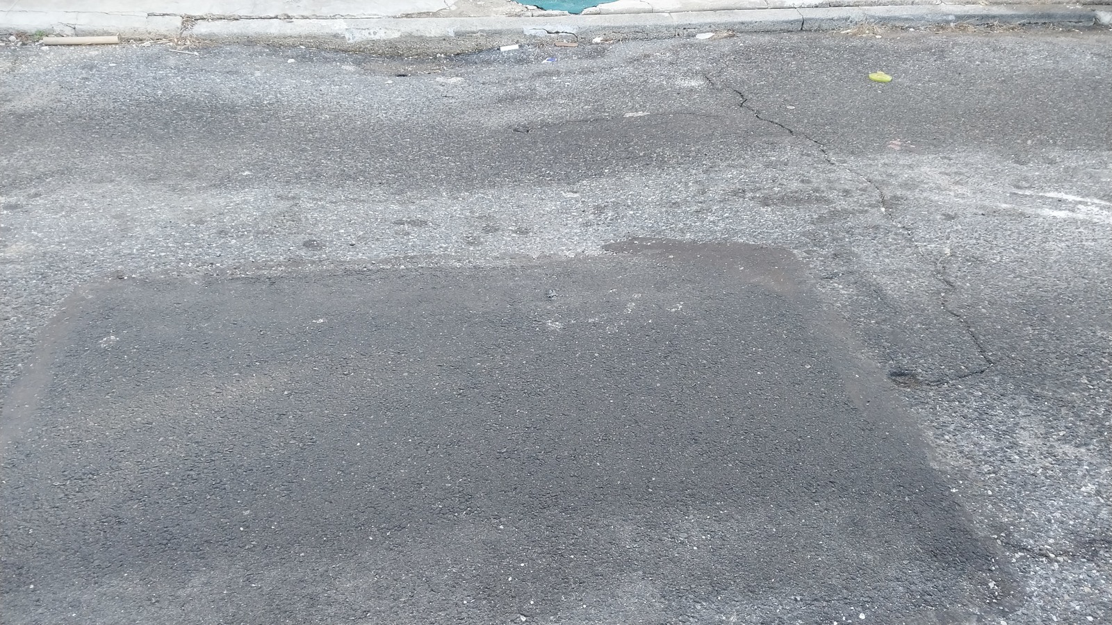 Photographic documentation of the work as submitted to the city's 311 record.