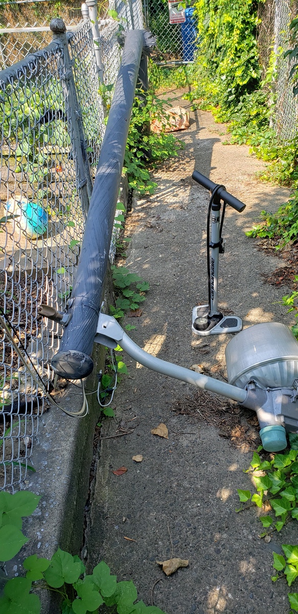 Photographic documentation of the work as submitted to the city's 311 record.