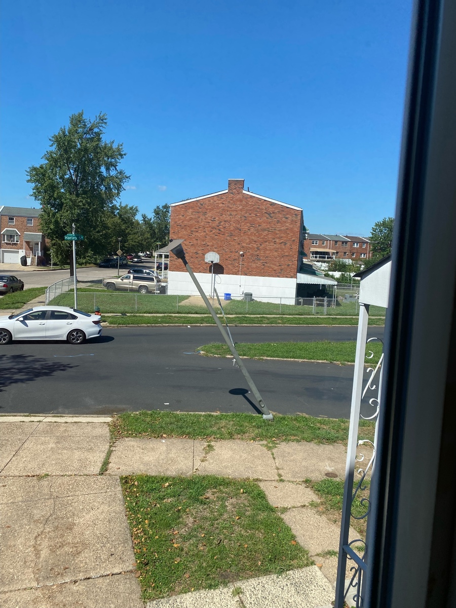 Photographic documentation of the work as submitted to the city's 311 record.