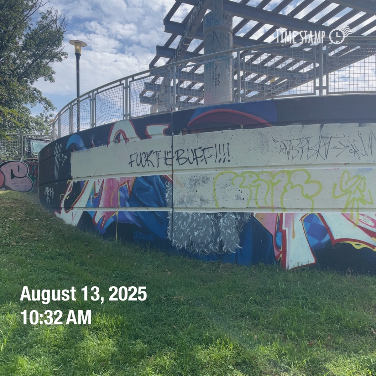 Photographic documentation of the work as submitted to the city's 311 record.