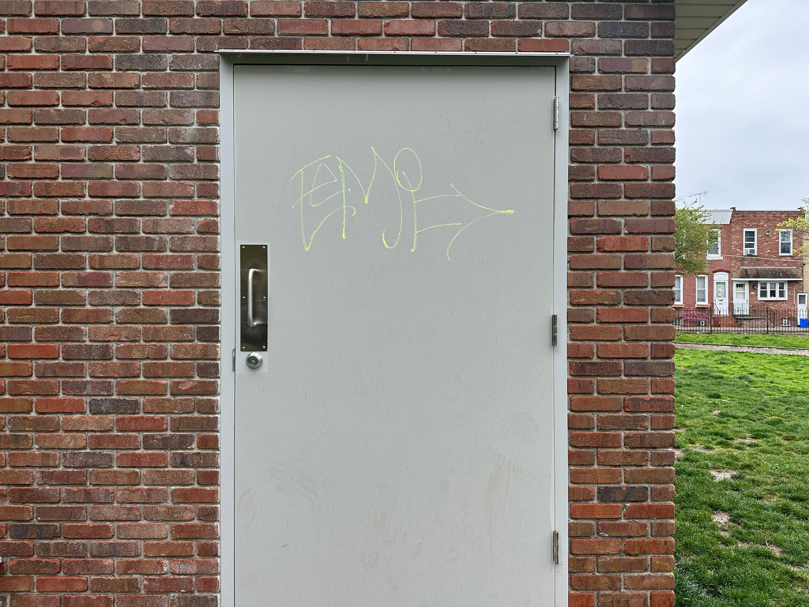 Photographic documentation of the work as submitted to the city's 311 record.