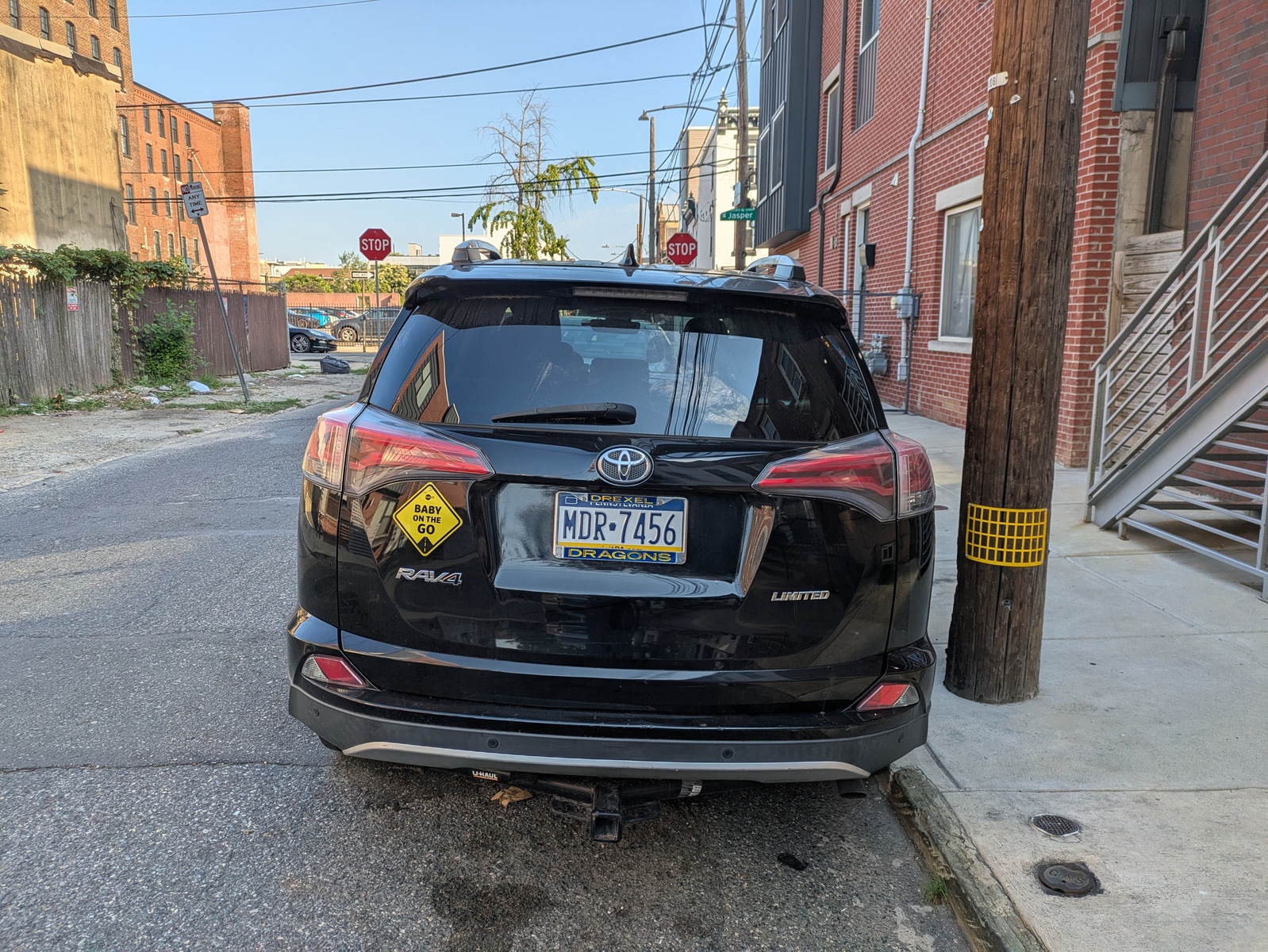 Photographic documentation of the work as submitted to the city's 311 record.