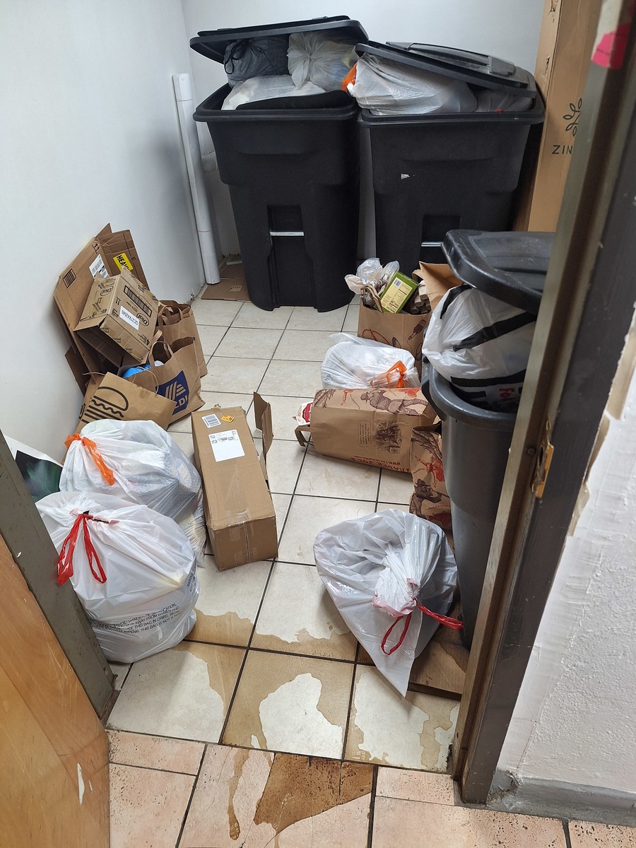 Photographic documentation of the work as submitted to the city's 311 record.