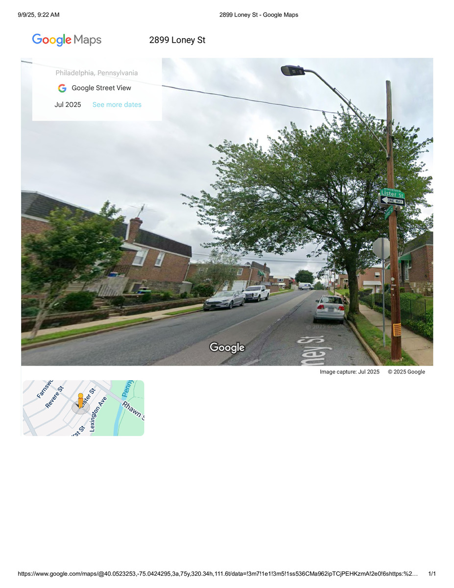 Photographic documentation of the work as submitted to the city's 311 record.
