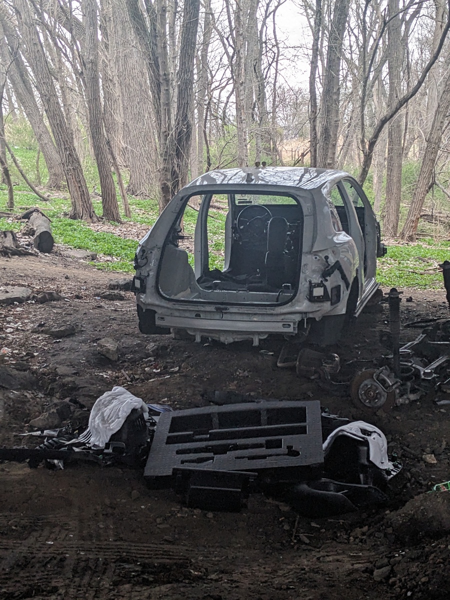 Photographic documentation of the work as submitted to the city's 311 record.