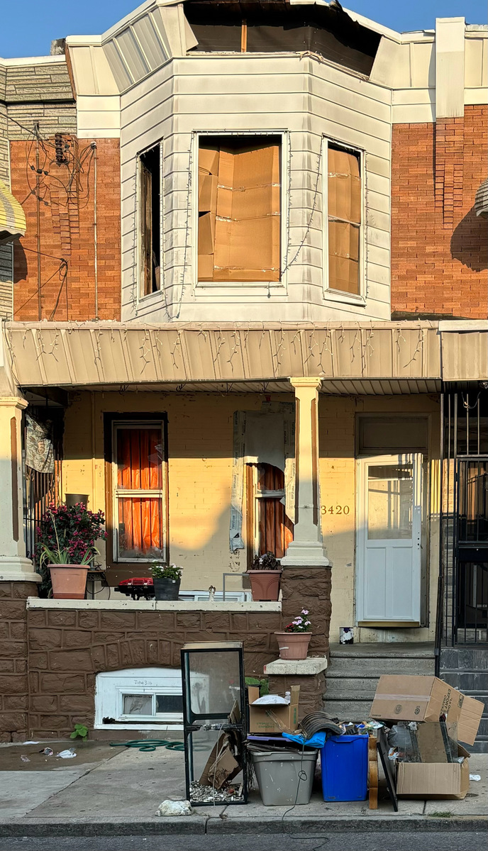 Photographic documentation of the work as submitted to the city's 311 record.
