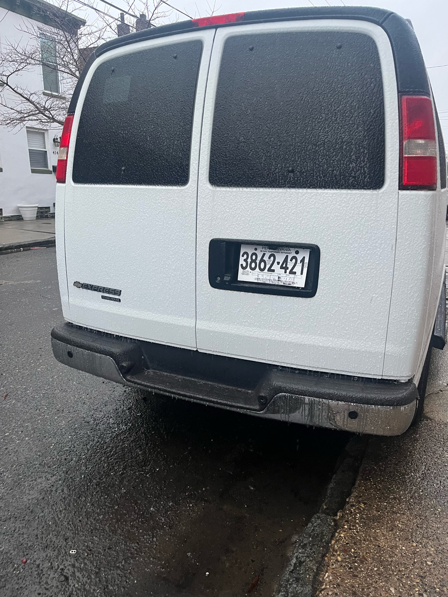 Photographic documentation of the work as submitted to the city's 311 record.