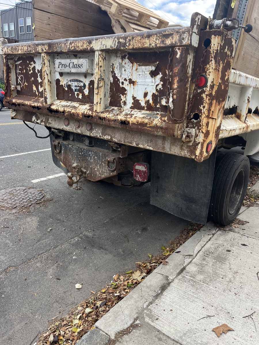 Photographic documentation of the work as submitted to the city's 311 record.