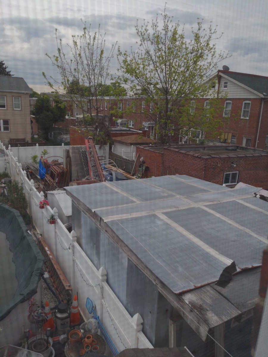 Photographic documentation of the work as submitted to the city's 311 record.
