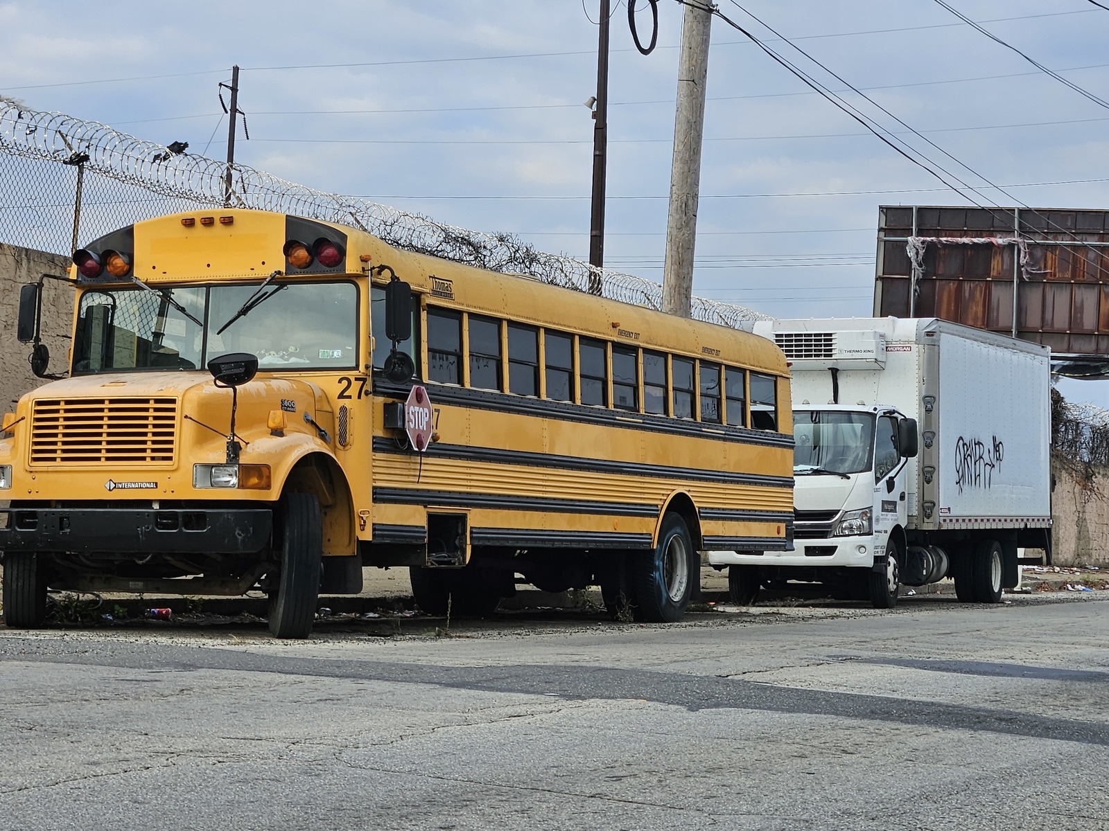 Photographic documentation of the work as submitted to the city's 311 record.