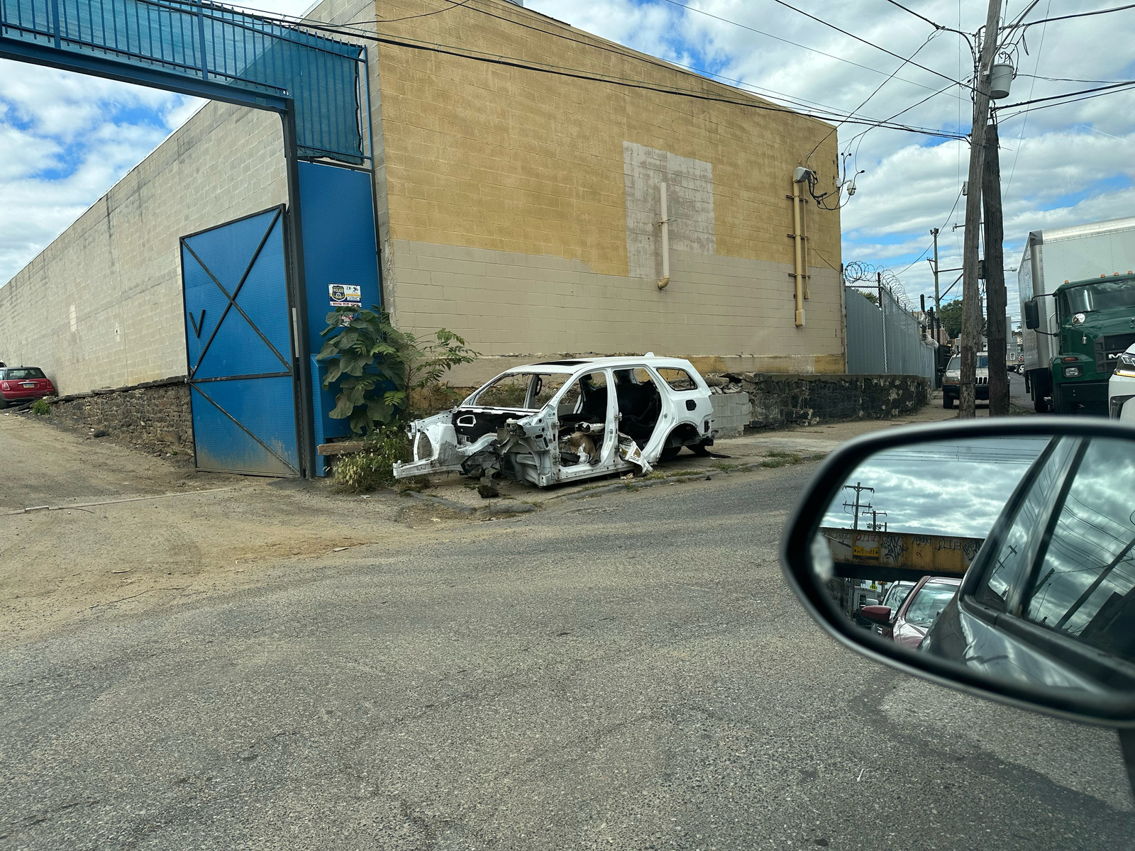 Photographic documentation of the work as submitted to the city's 311 record.