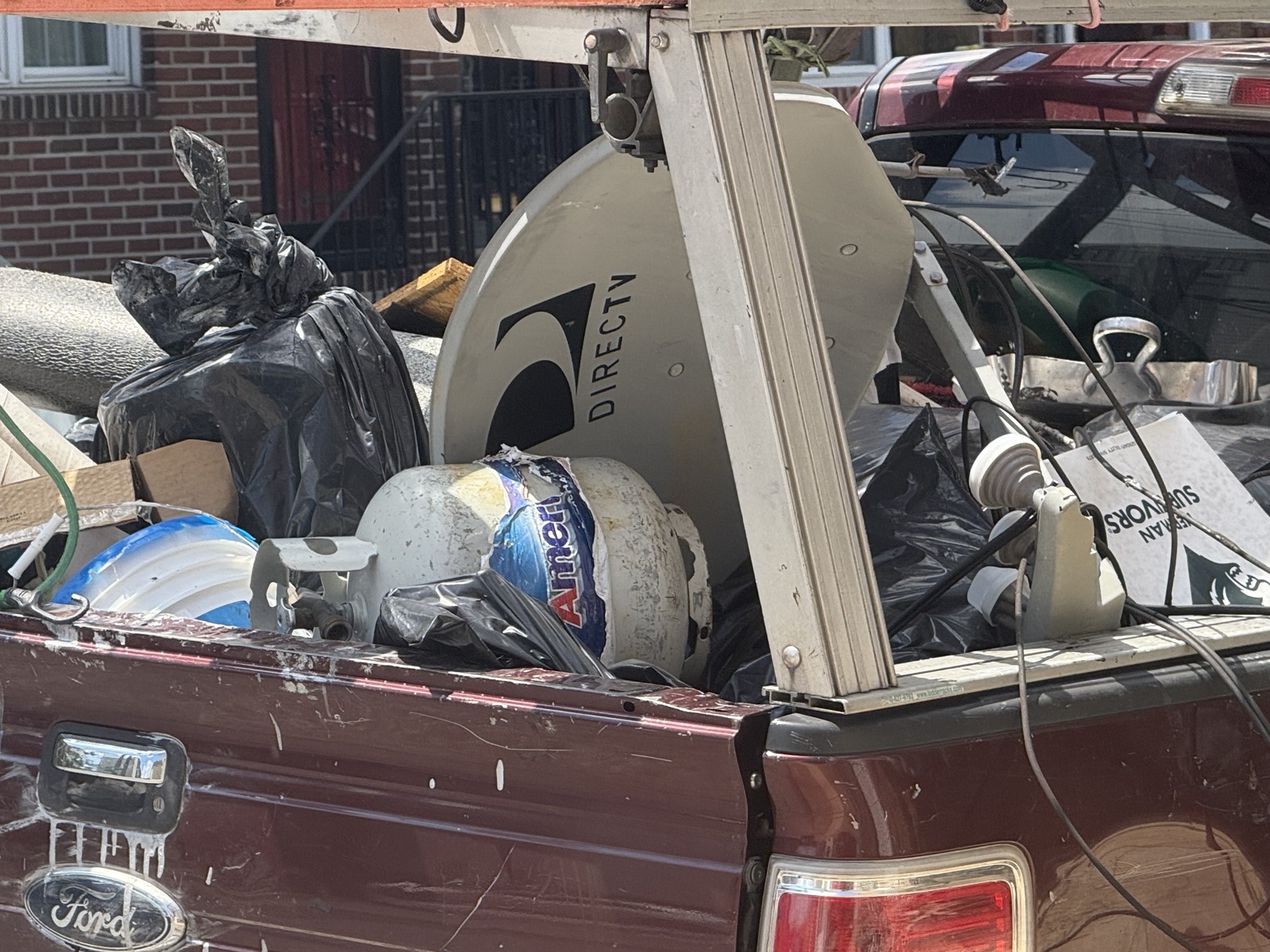 Photographic documentation of the work as submitted to the city's 311 record.