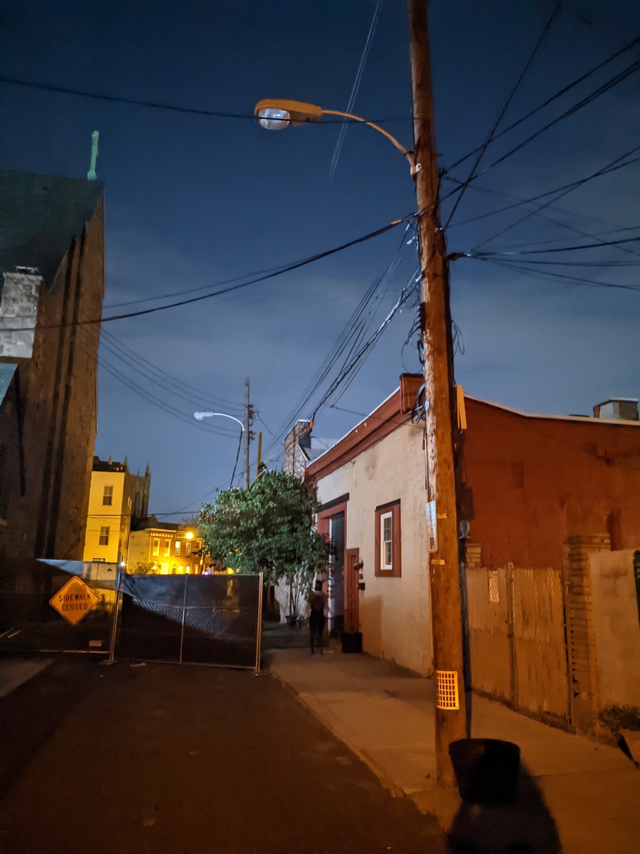 Photographic documentation of the work as submitted to the city's 311 record.
