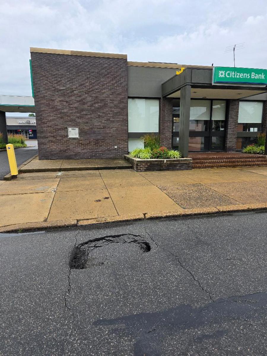 Photographic documentation of the work as submitted to the city's 311 record.