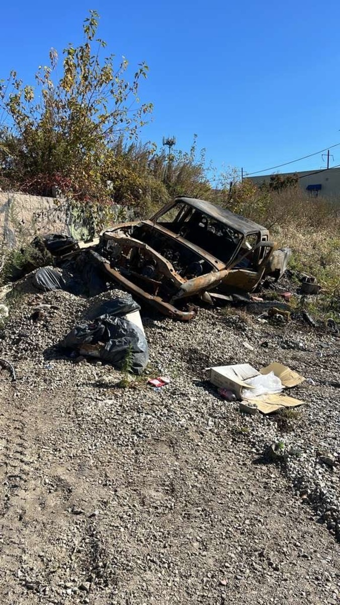 Photographic documentation of the work as submitted to the city's 311 record.