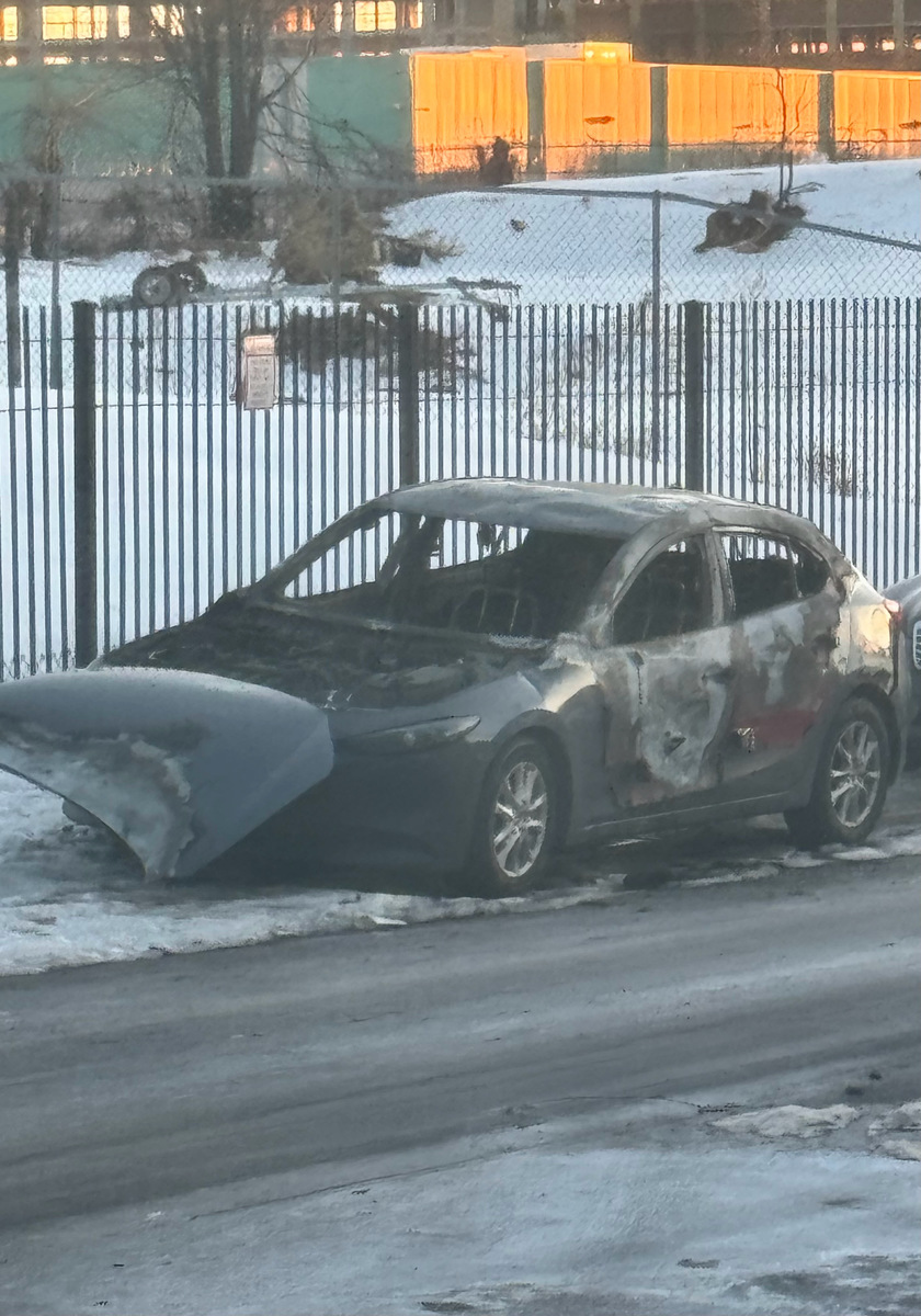 Photographic documentation of the work as submitted to the city's 311 record.