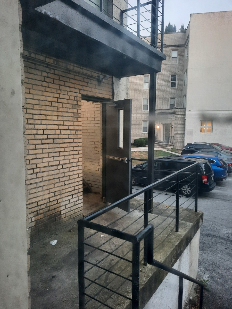 Photographic documentation of the work as submitted to the city's 311 record.