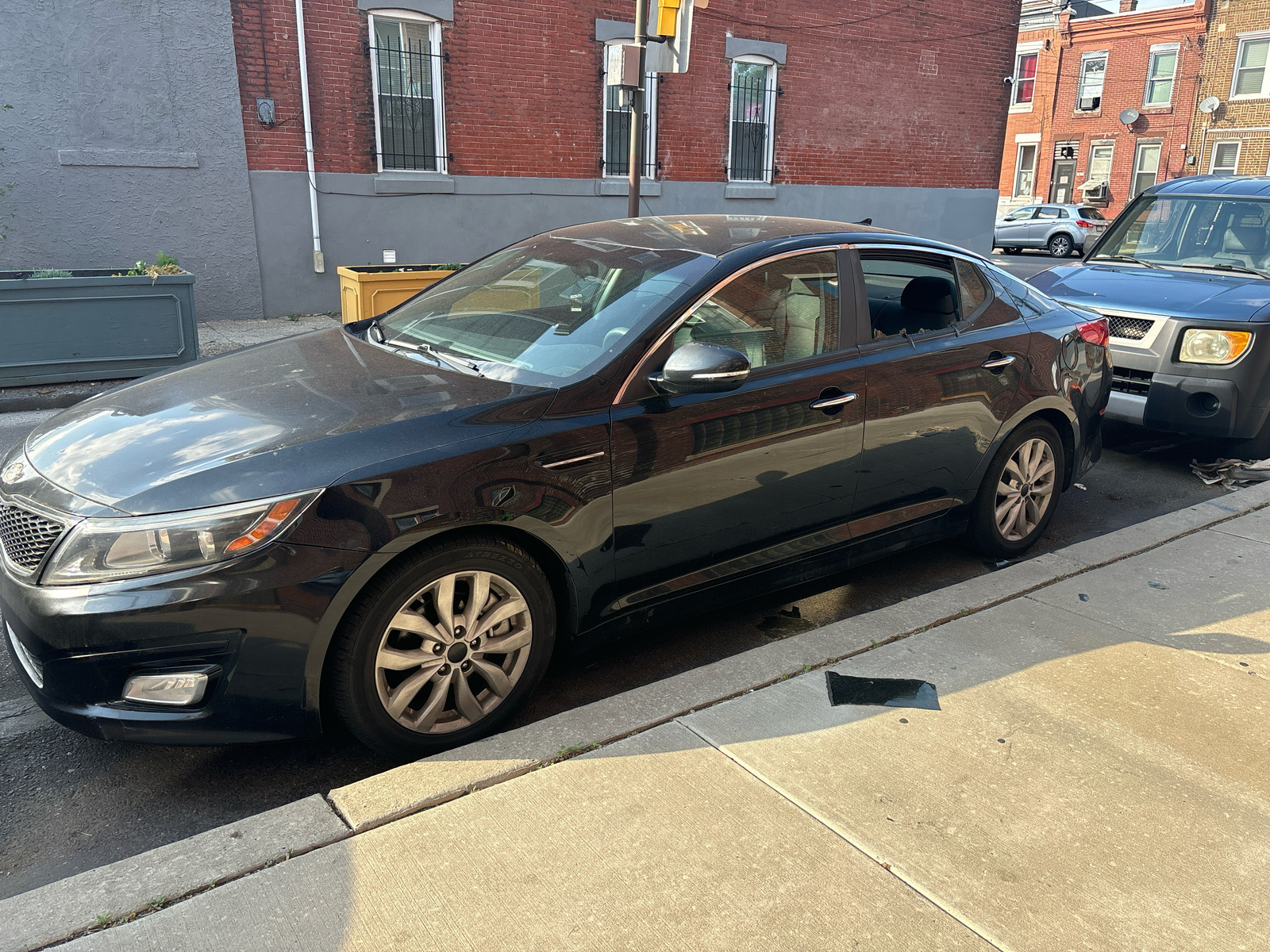 Photographic documentation of the work as submitted to the city's 311 record.
