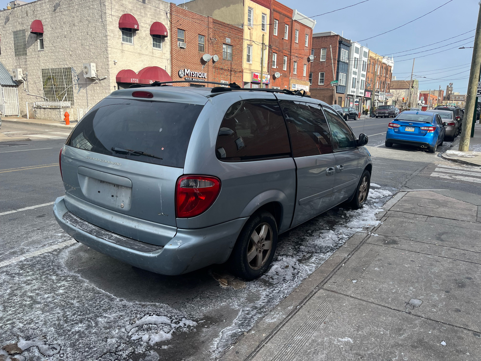 Photographic documentation of the work as submitted to the city's 311 record.