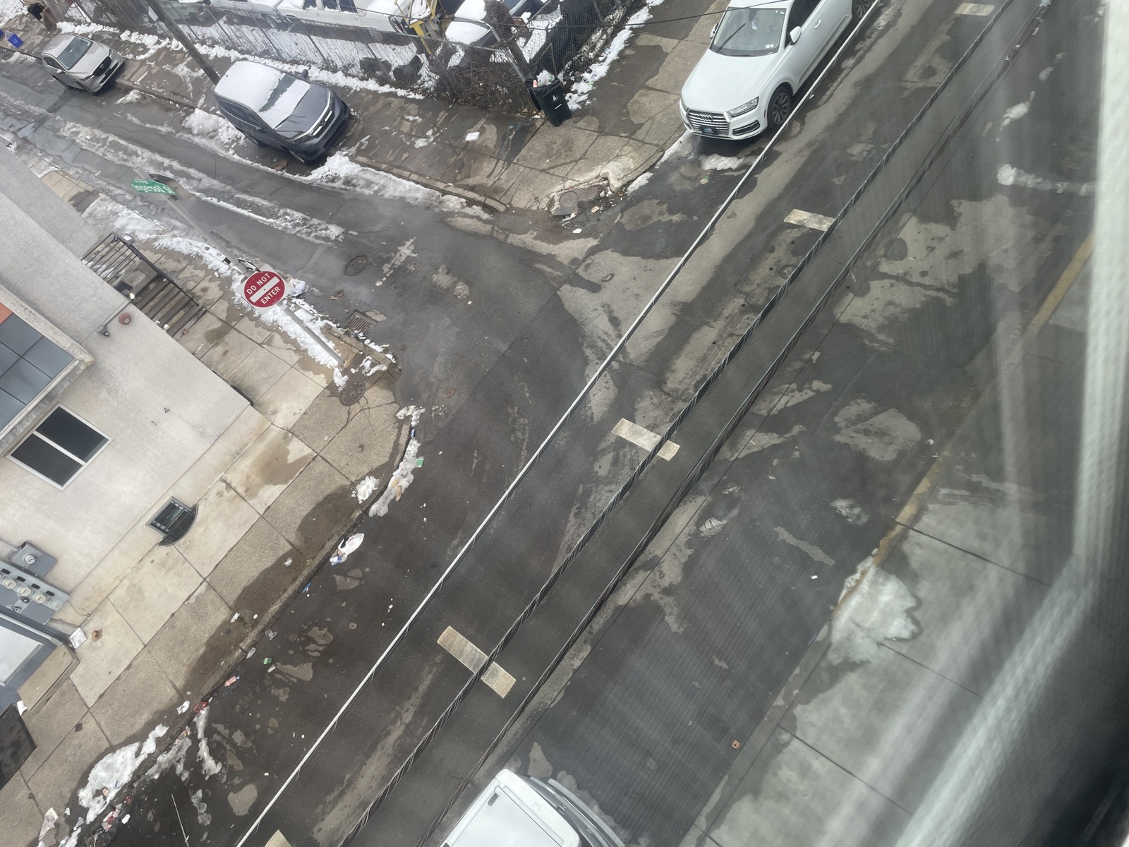 Photographic documentation of the work as submitted to the city's 311 record.