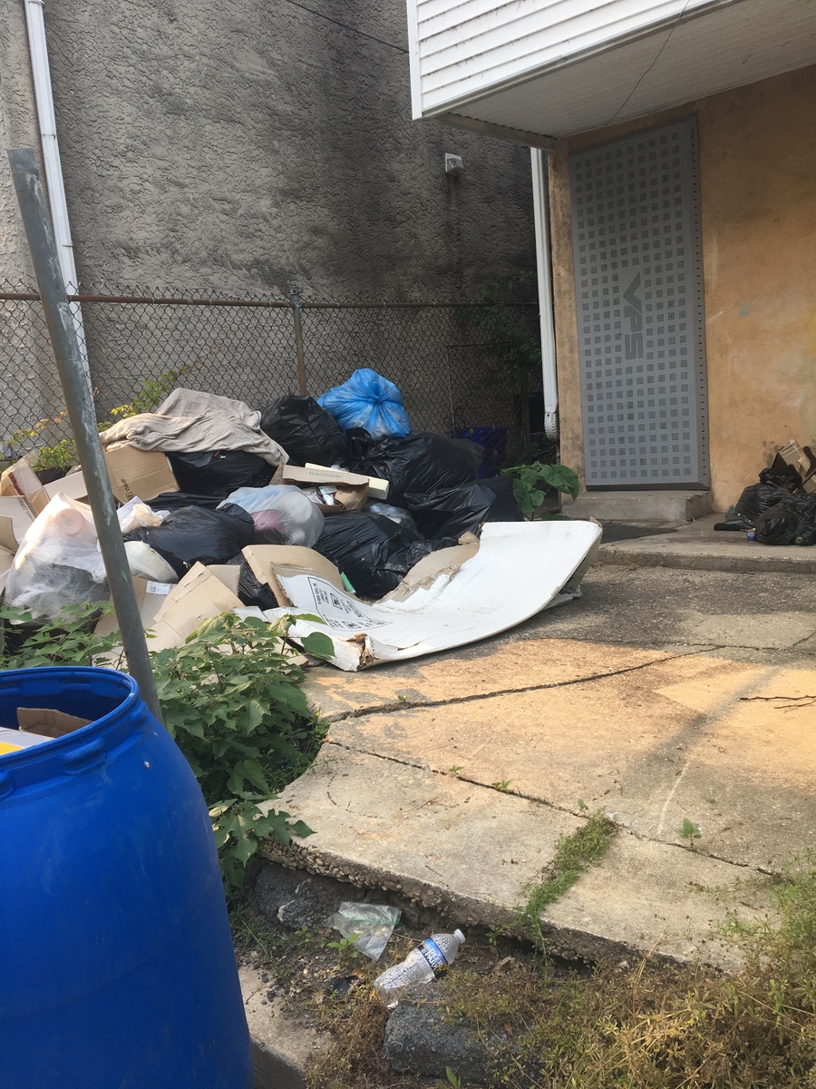 Photographic documentation of the work as submitted to the city's 311 record.