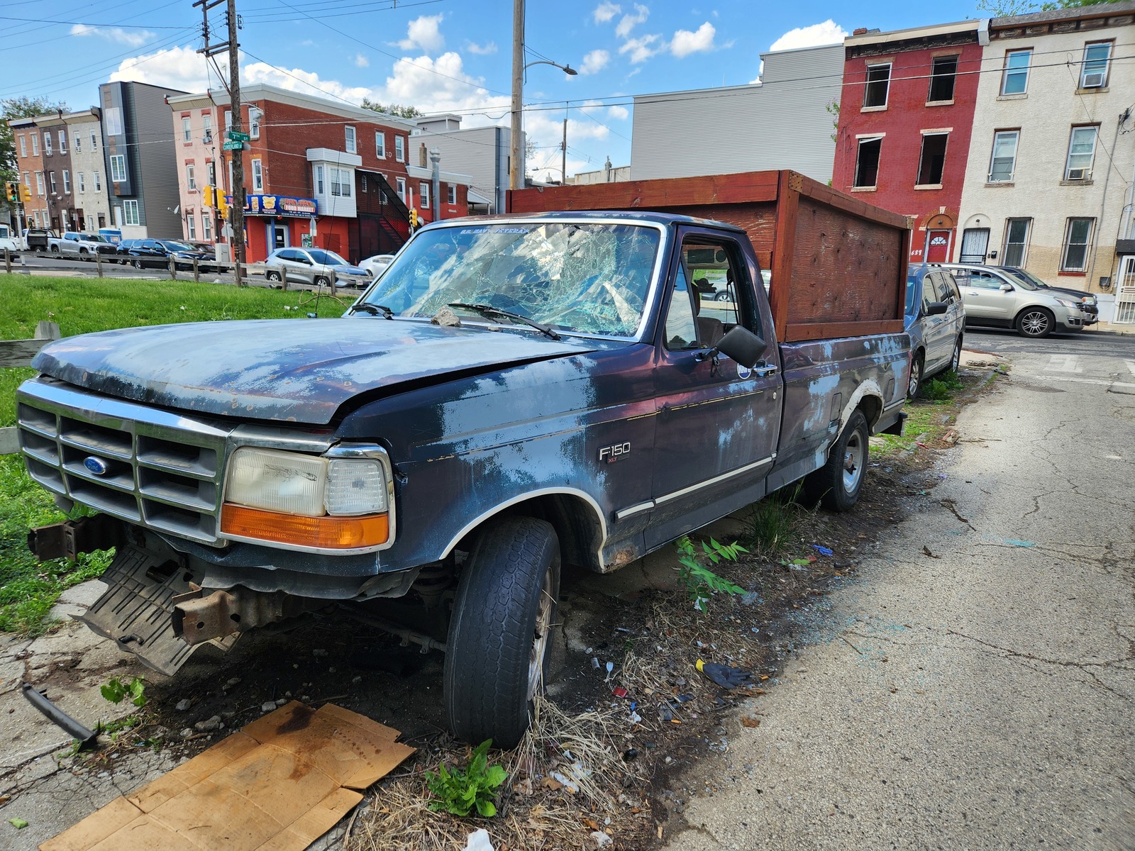 Photographic documentation of the work as submitted to the city's 311 record.