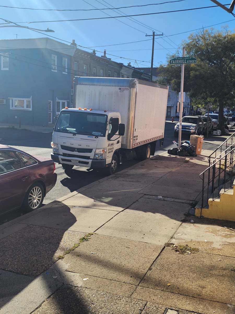 Photographic documentation of the work as submitted to the city's 311 record.