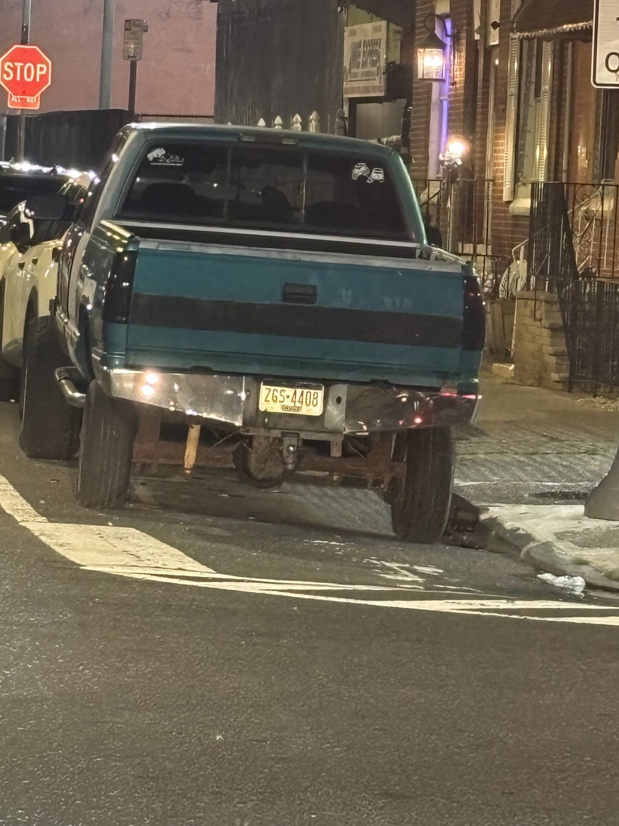 Photographic documentation of the work as submitted to the city's 311 record.