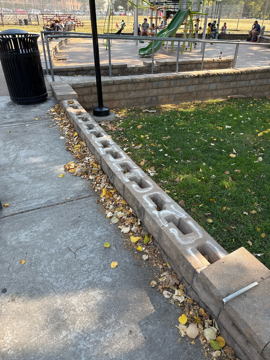 Photographic documentation of the work as submitted to the city's 311 record.