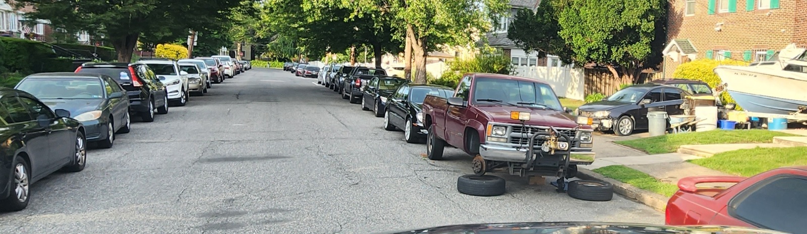 Photographic documentation of the work as submitted to the city's 311 record.