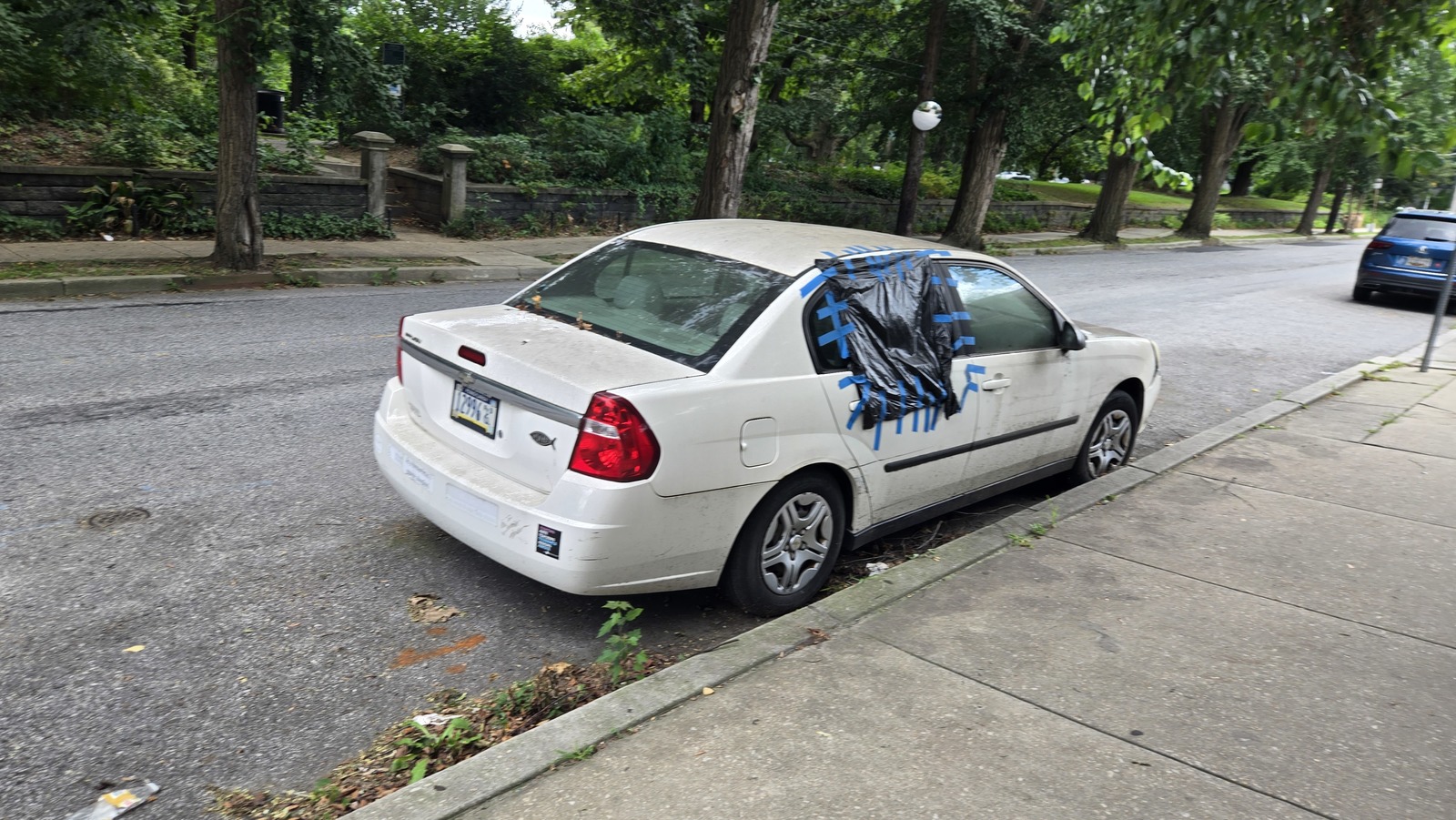 Photographic documentation of the work as submitted to the city's 311 record.