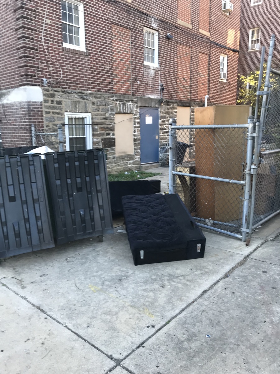 Photographic documentation of the work as submitted to the city's 311 record.