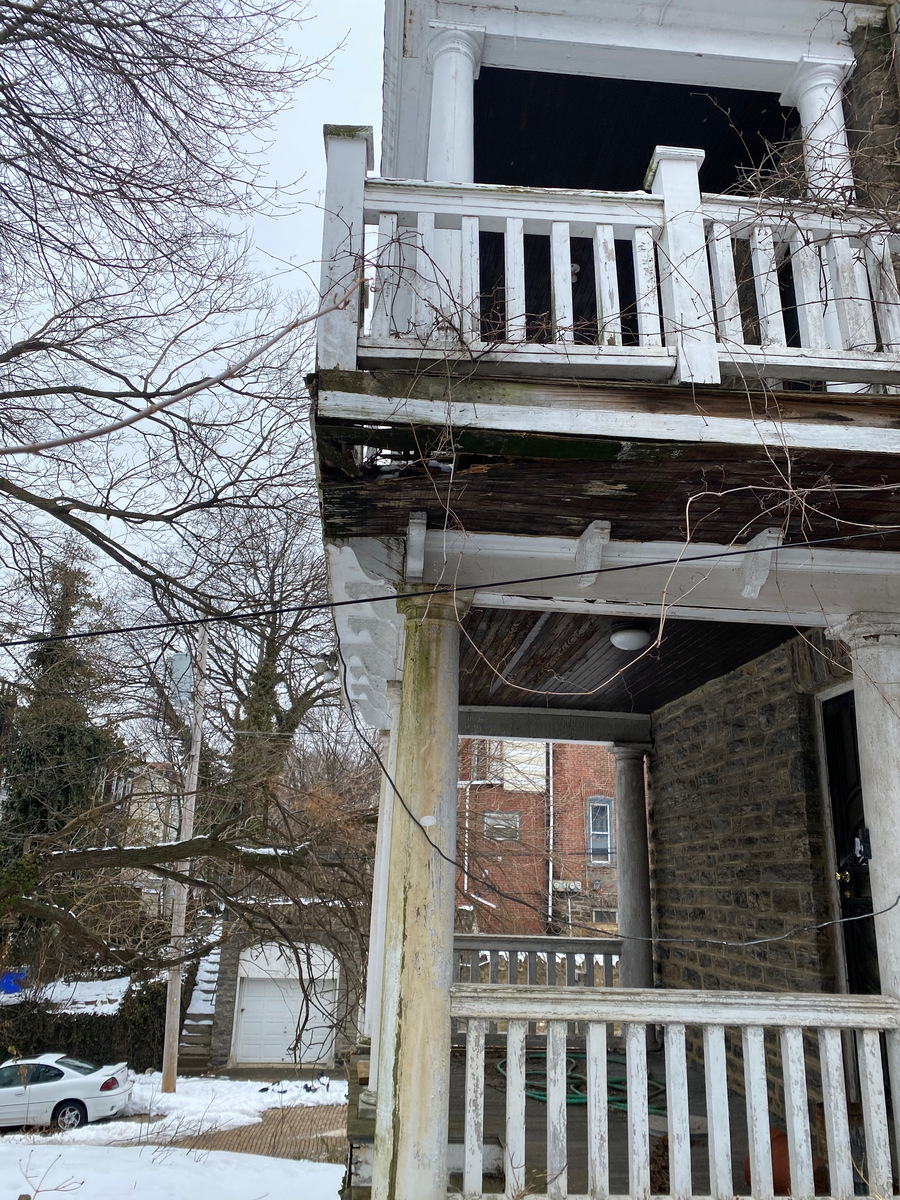 Photographic documentation of the work as submitted to the city's 311 record.