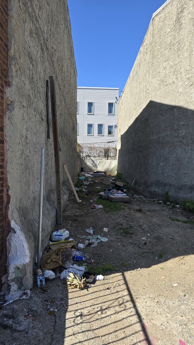 Photographic documentation of the work as submitted to the city's 311 record.