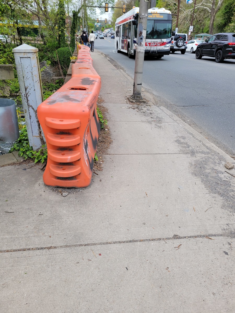 Photographic documentation of the work as submitted to the city's 311 record.