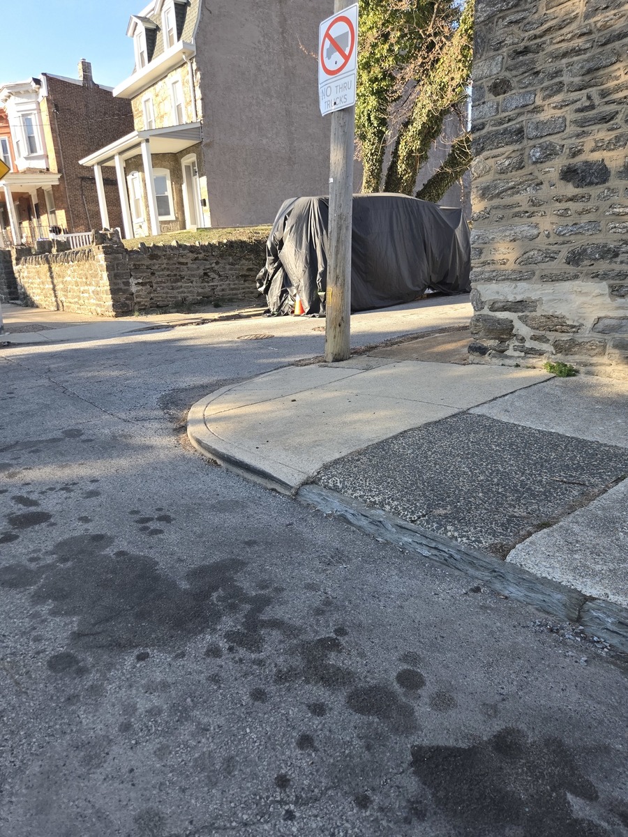 Photographic documentation of the work as submitted to the city's 311 record.