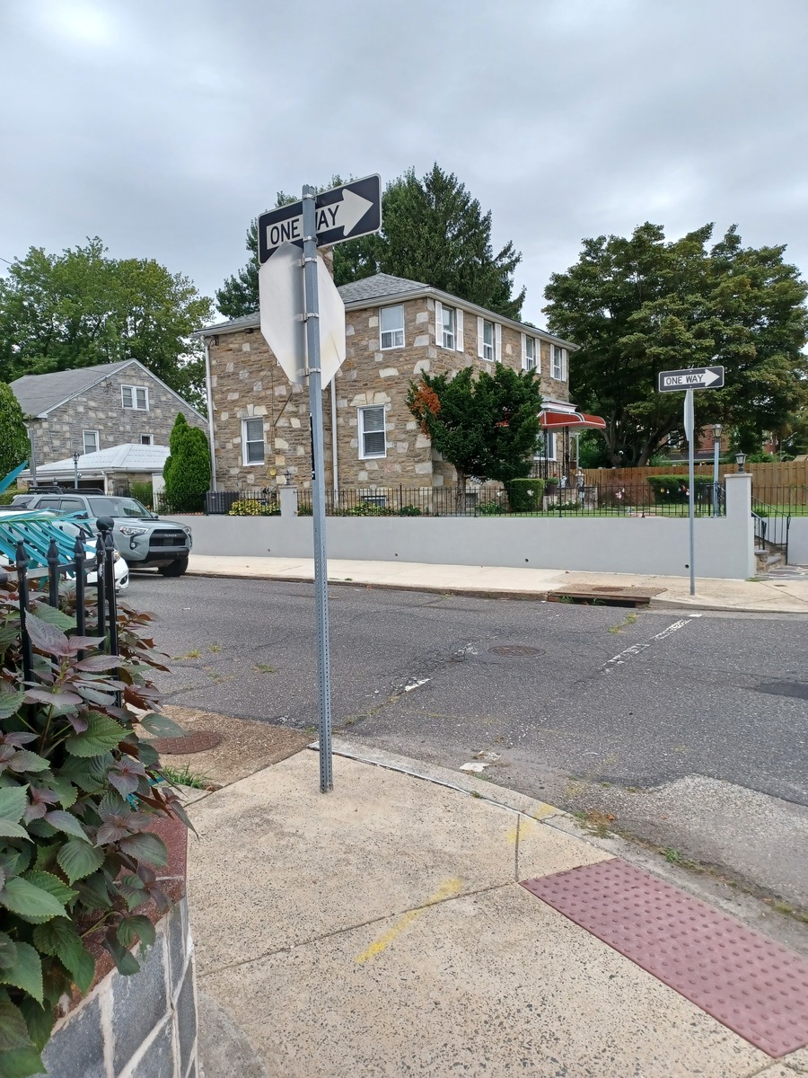 Photographic documentation of the work as submitted to the city's 311 record.