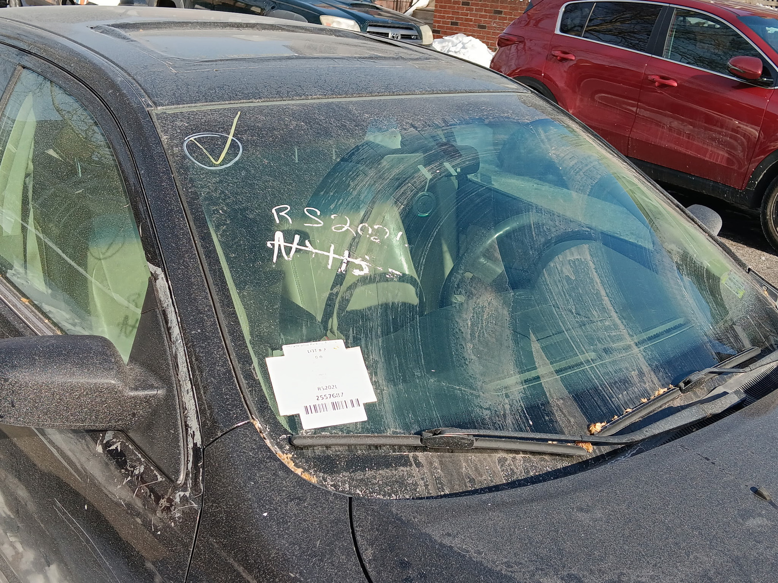 Photographic documentation of the work as submitted to the city's 311 record.